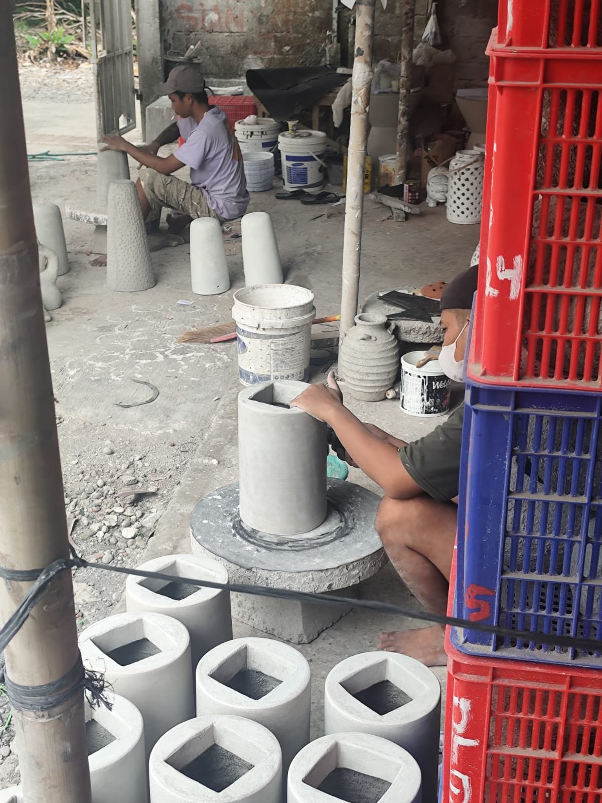 Stage 2 Pottery Finishing